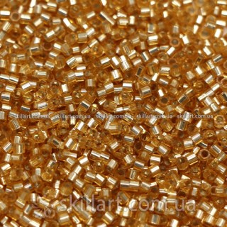 Бисер DBC-42 Miyuki Delica Beads Cut 11/0 (рубка, янтарное золото)